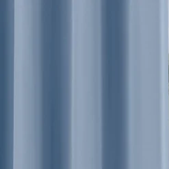 Iris 90% Blackout Eyelet Curtains Mid Blue
