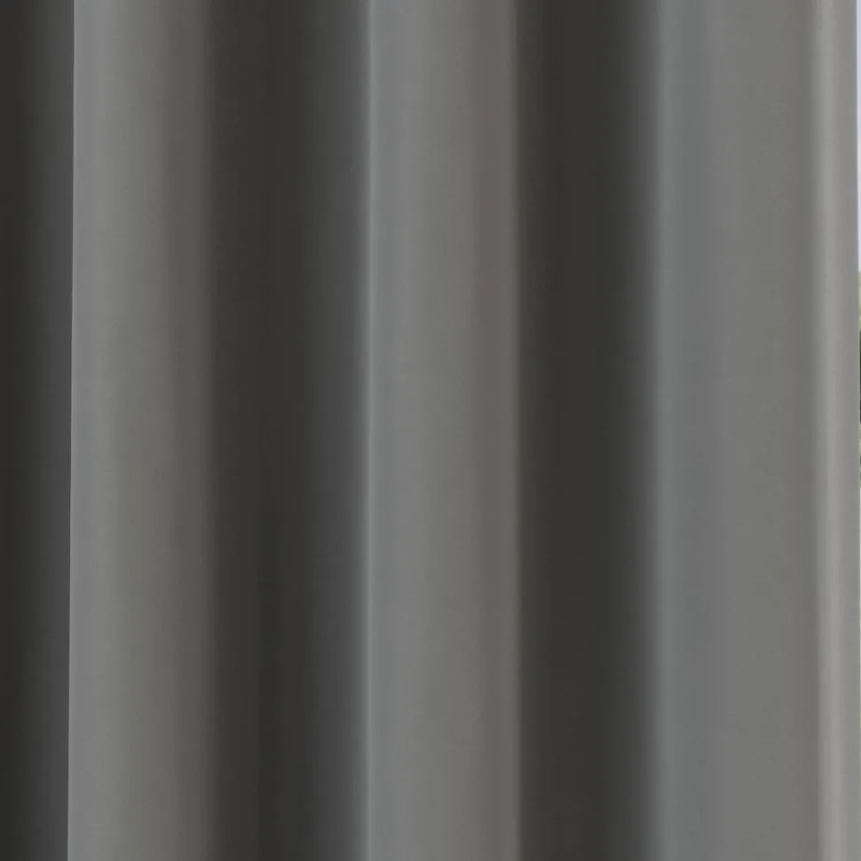 Iris 90% Blackout Eyelet Curtains Silver