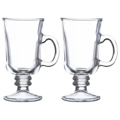 Irish Coffee Glass Mug 2 Pack