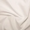 Ivory 100% Cotton Plain Poplin Fabric - Price by the Metre