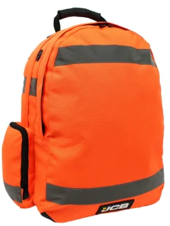 JCB Hi Viz Backpack Orange JCBBP68