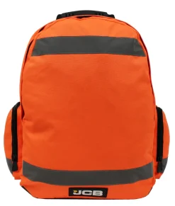 JCB Hi Viz Backpack Orange JCBBP68