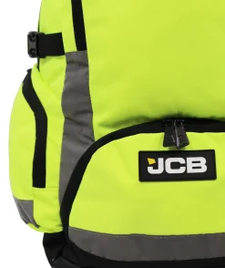 JCB Hi Viz Backpack Yellow JCBBP67