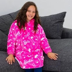 Kids Barbie Stars Hugzee Hooded Blanket