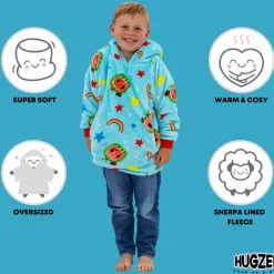 Kids Cocomelon Hugzee Hooded Blanket Small