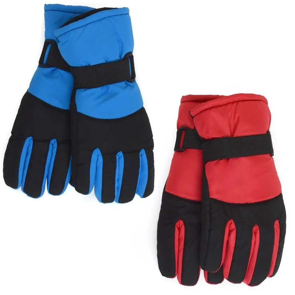 Kids Padded Ski Gloves