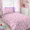 Kids Soft Touch Duvet Cover Set Single Unicorn