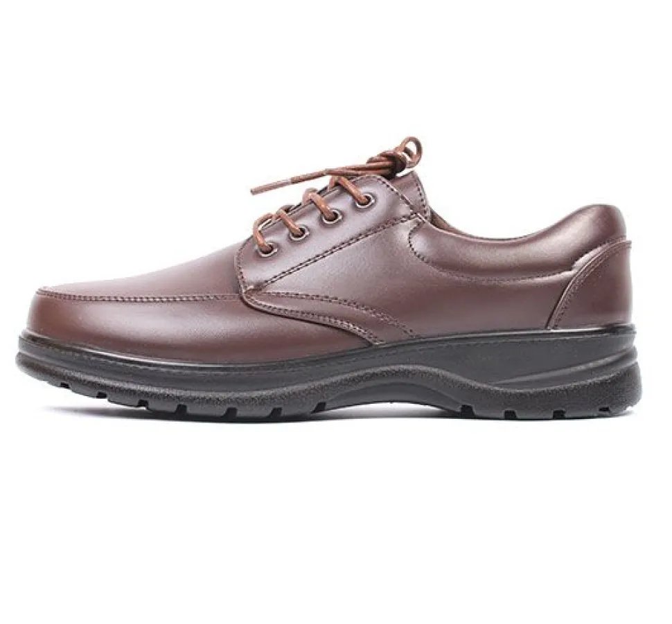 Lace Brown Shoes Comfort Fit
