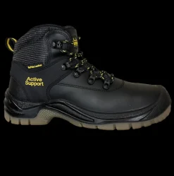 Lace Work Safety Boots Black ME-149