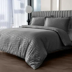 Larson Duvet Cover Set Charcoal