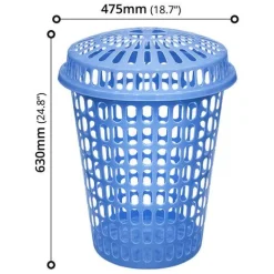 Laundry Basket with Lid 45x56cm
