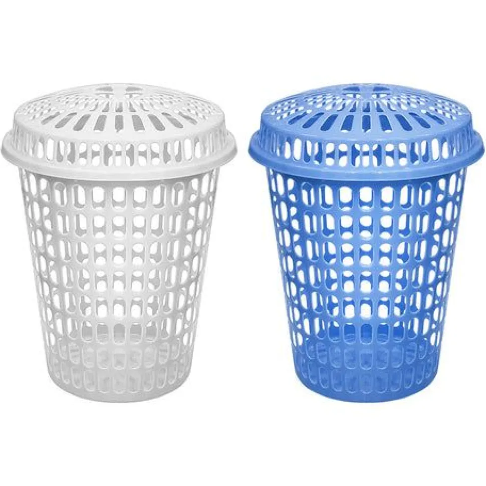 Laundry Basket with Lid 45x56cm
