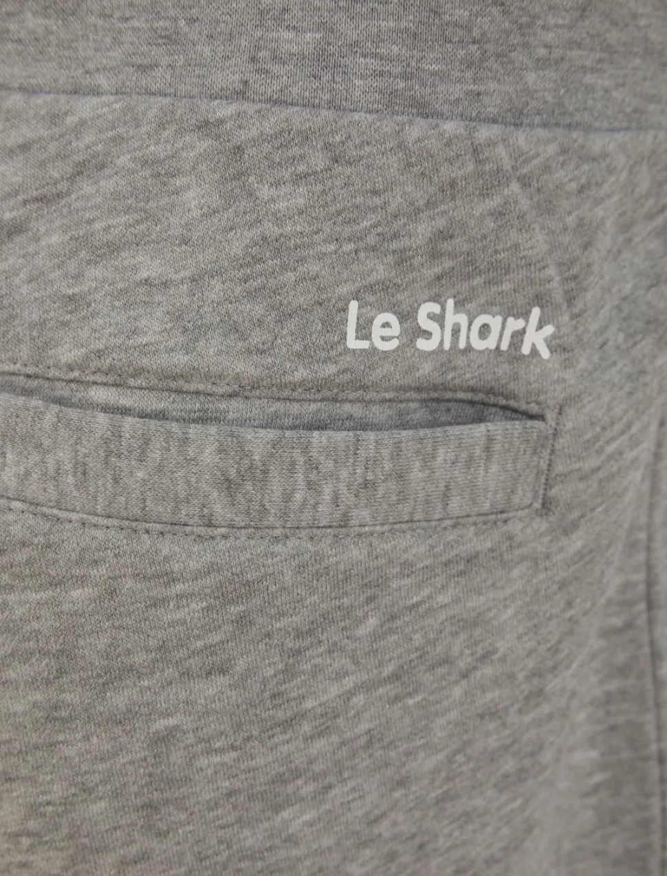 Le Shark Cotton Rich Shorts Light Grey