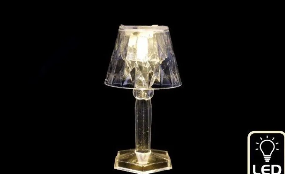 Led Diamond Table Lamp 6.5x12cm