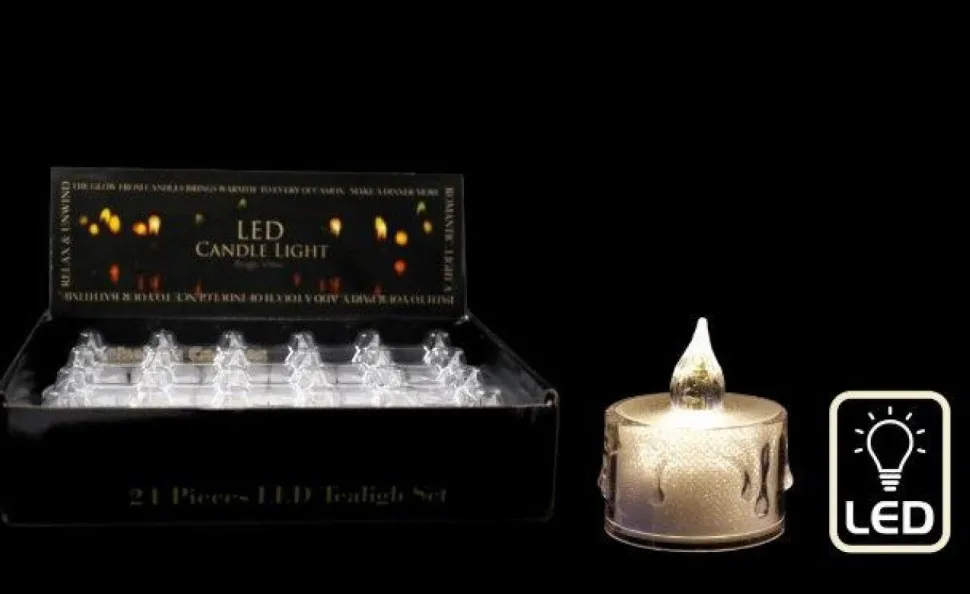 Led Drip Candle 3.8x5cm