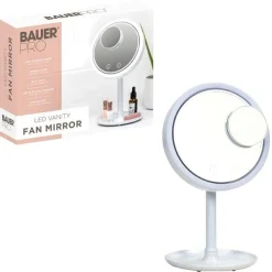 LED Vanity Mirror with Fan