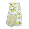 Lemons Double Oven Glove