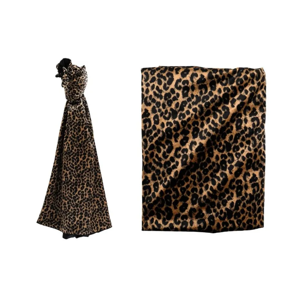 Leopard Print Throw 130x170cm