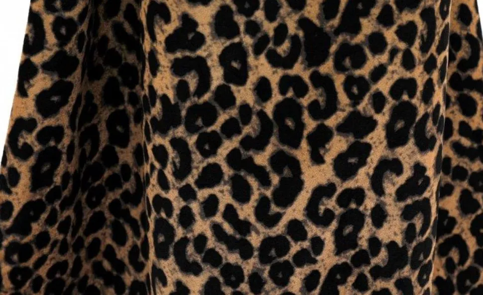 Leopard Print Throw 130x170cm