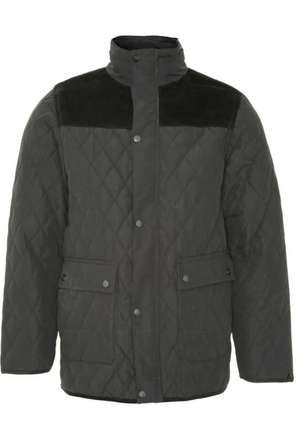 Lewis Diamond Quilted Jacket Black by Champion
