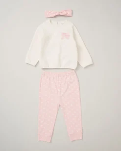 Lily & Jack Little Lovely Jog Set with Headband