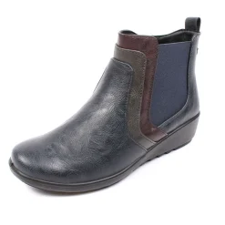 Linda Women's Comfort Walk Boots Navy