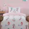 Little Mermaids Toddler Duvet Cover Set