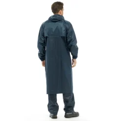 Long Rain Jacket Navy by Storm Ridge