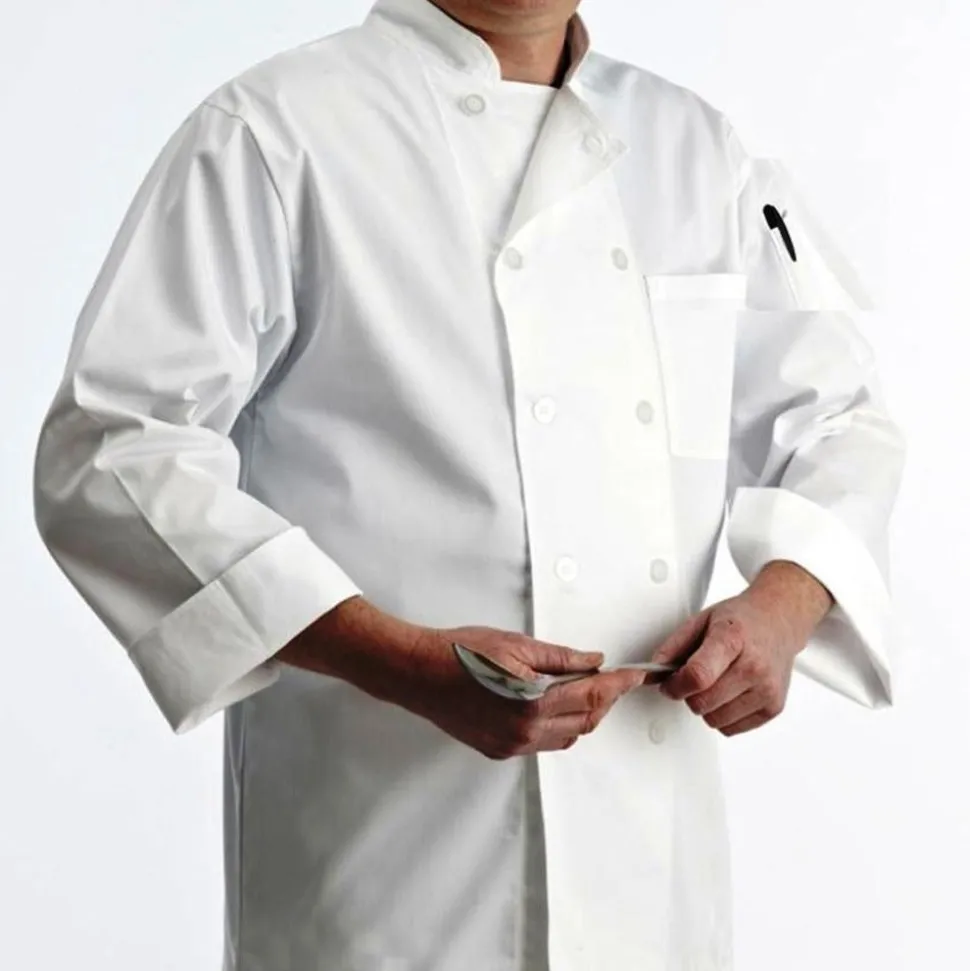 Long Sleeve White Chef Jacket