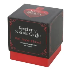Love Potion Raspberry Crystal Chip Candle