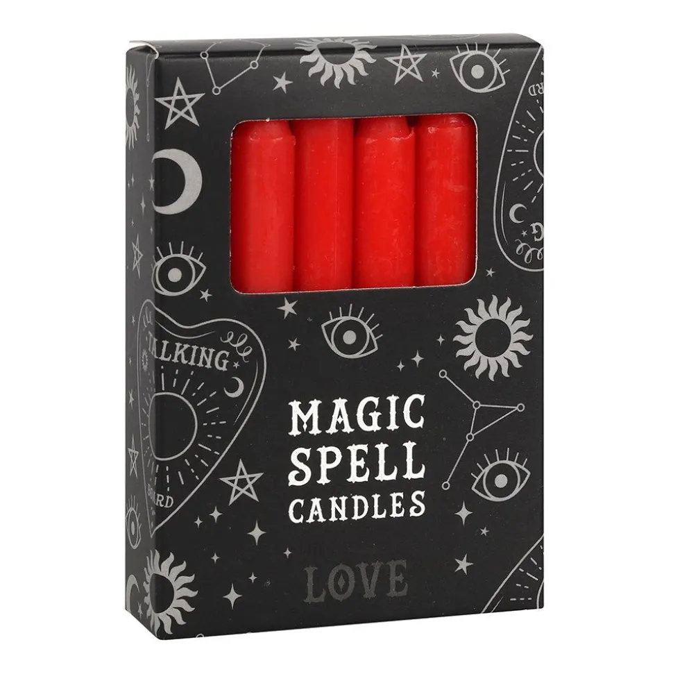 Love Spell Candles Red - 12 Pack