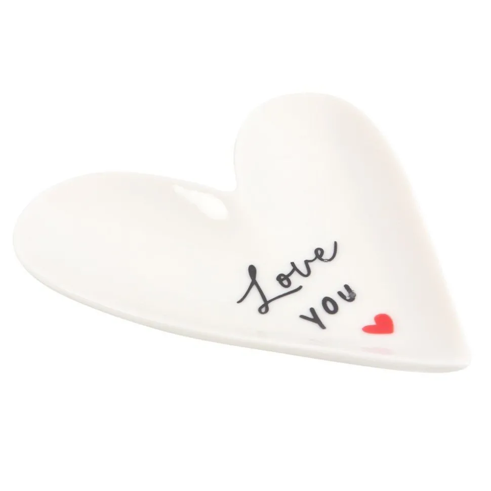 Love You Heart Trinket Dish