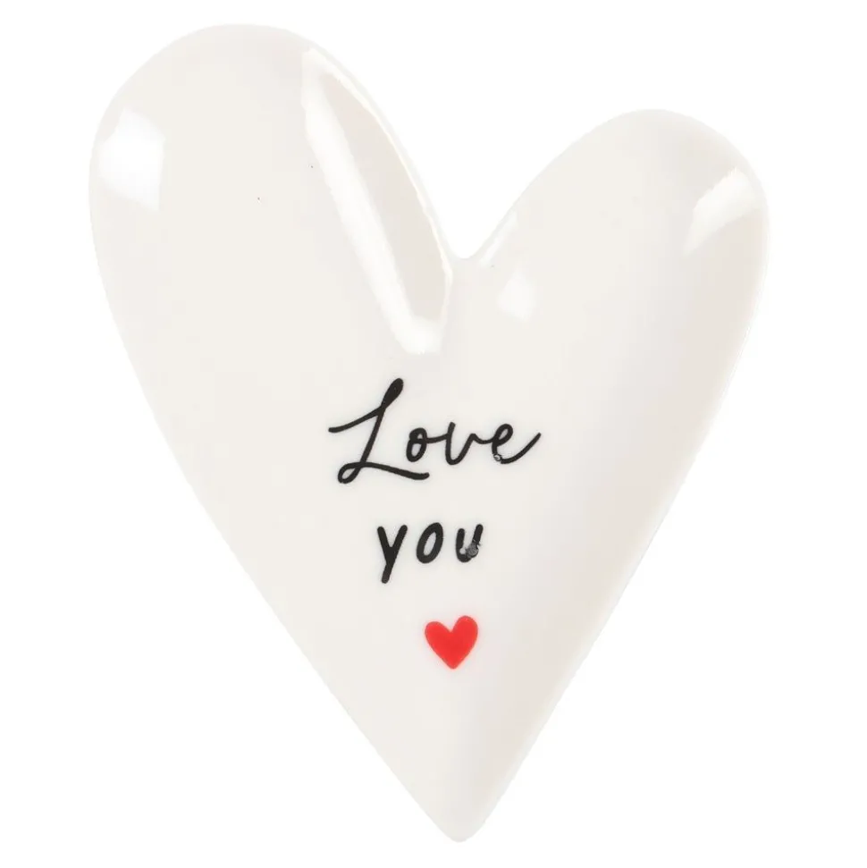 Love You Heart Trinket Dish