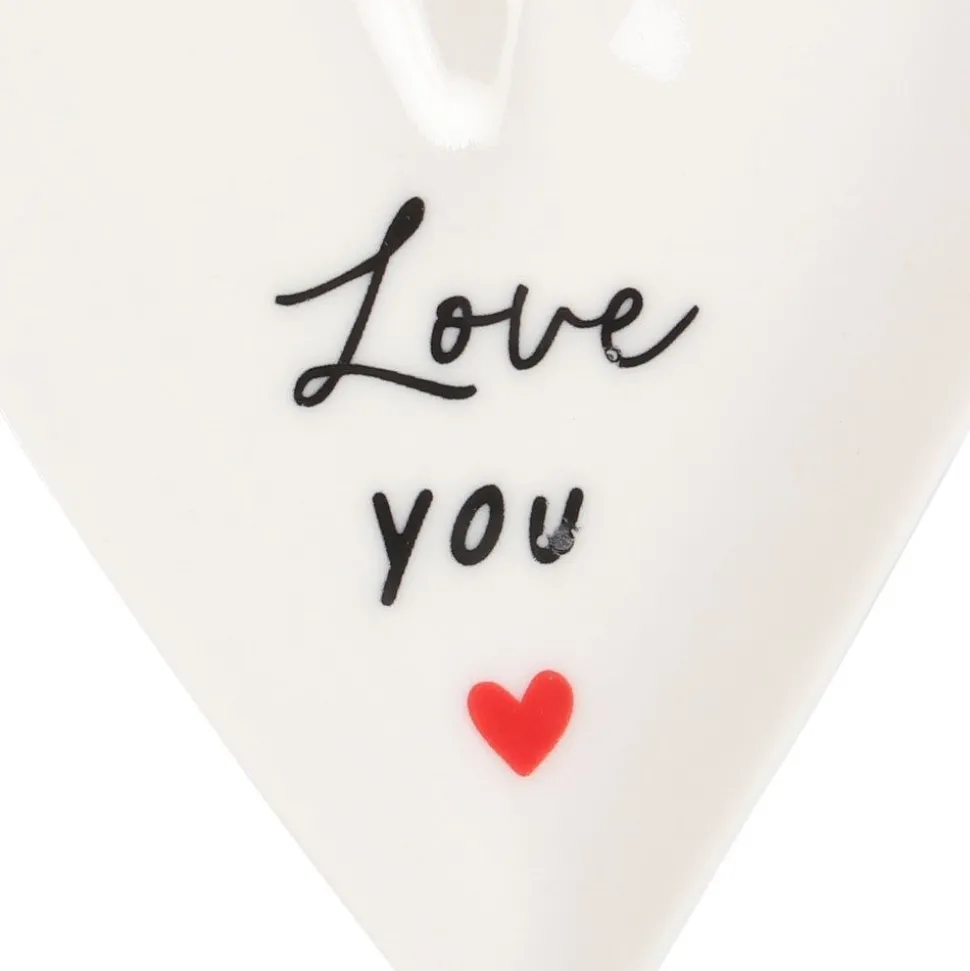 Love You Heart Trinket Dish