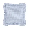 Lucie Floral Filled Cushion Blue by Catherine Lansfield