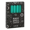 Luck Spell Candles Green - 12 Pack