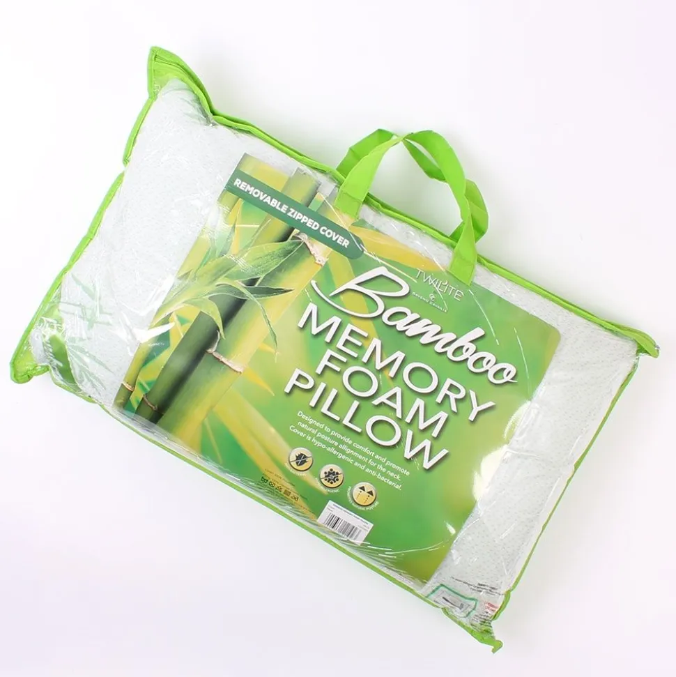 Luxury Bamboo Memory Foam Pillow