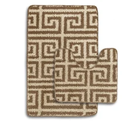 Luxury Bath Mat Set Latte
