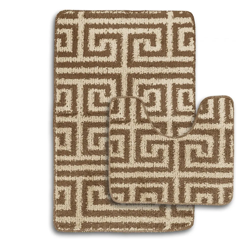 Luxury Bath Mat Set Latte