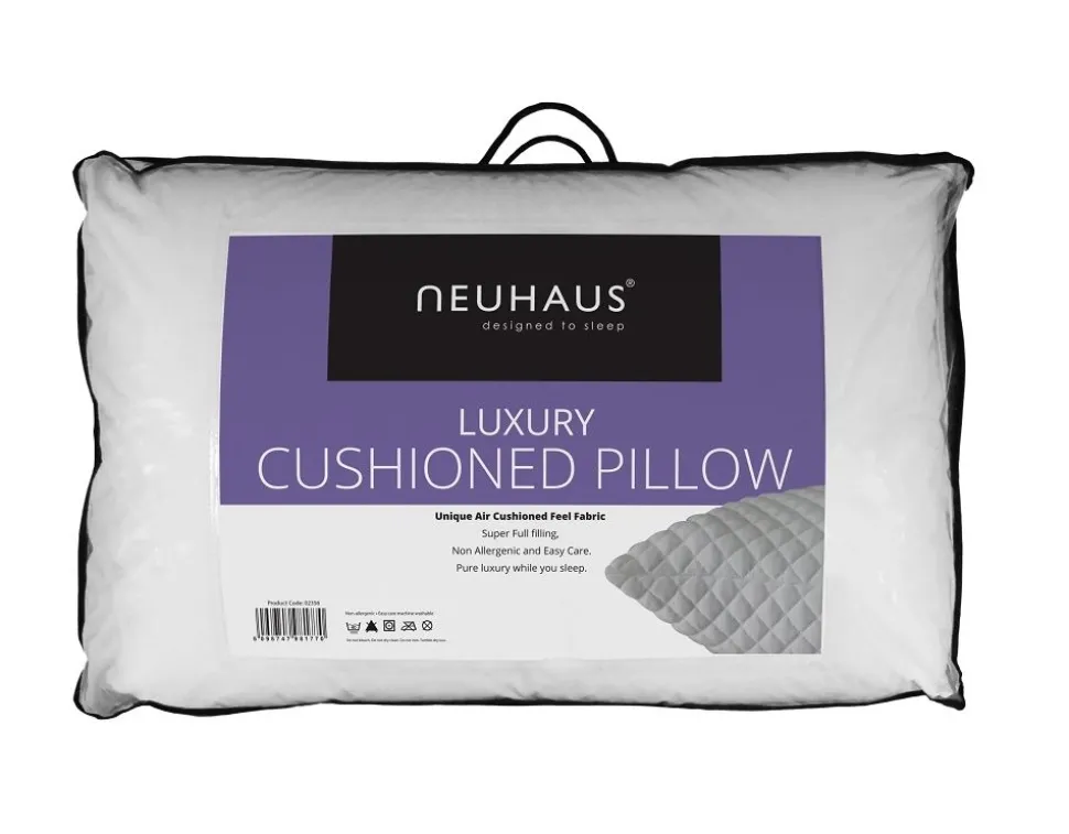 Luxury Cushioned Pillow by Neuhaus - Made in Ireland
