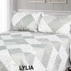 Lylia Patchwork Bedspread/Throw