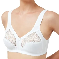 Marisa Lace Panel Firm Control Non-Wired Bra by Marlon