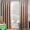 Matrix Latte Thermal Tape Top Curtains