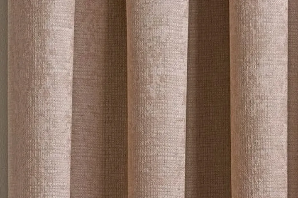 Matrix Latte Thermal Tape Top Curtains by Enhanced Living