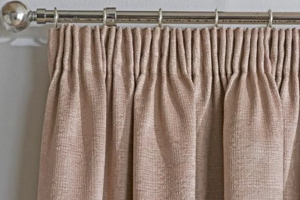 Matrix Latte Thermal Tape Top Curtains by Enhanced Living