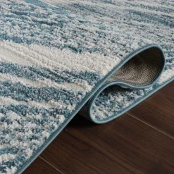 Mavira Swirl Blue Rug 67x110 cm