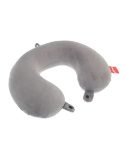 Memory Foam Neck Pillow Grey