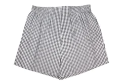 Men's 100% Cotton De Lucca 3 Pack Boxers Grey Mix