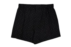 Men's 100% Cotton De Lucca 3 Pack Boxers Black & Blue Mix
