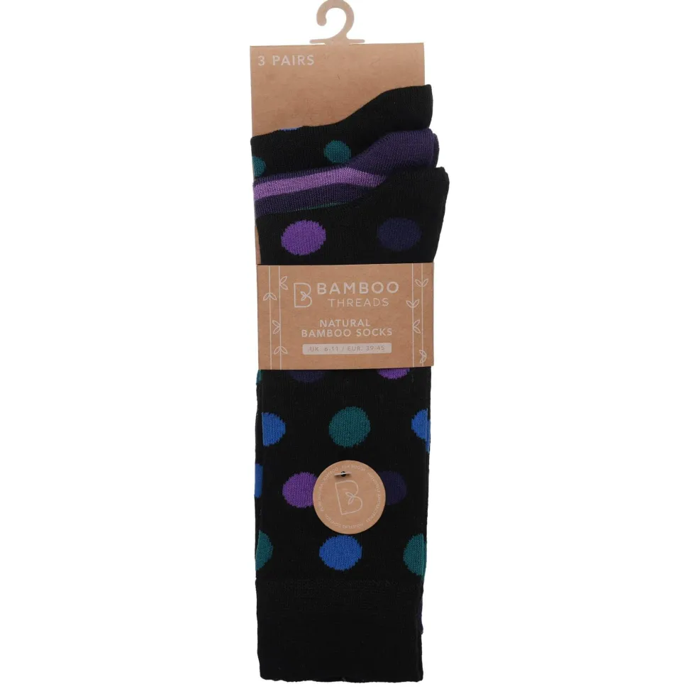 Men's 3 Pack Bamboo Socks